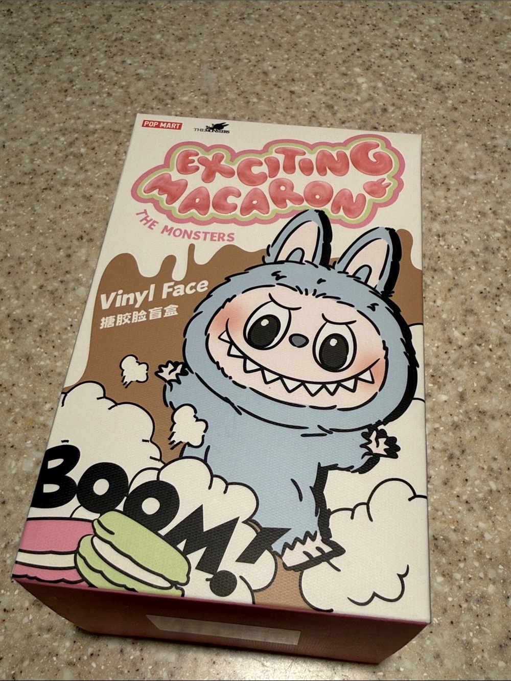 [SEALED] Pop Mart The Monsters Exiting Macaron Labubu Keychain - Soymilk - Picture 2 of 4